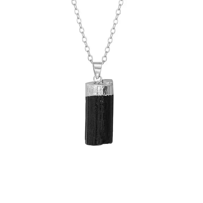 Dije de Turmalina Negra Natural