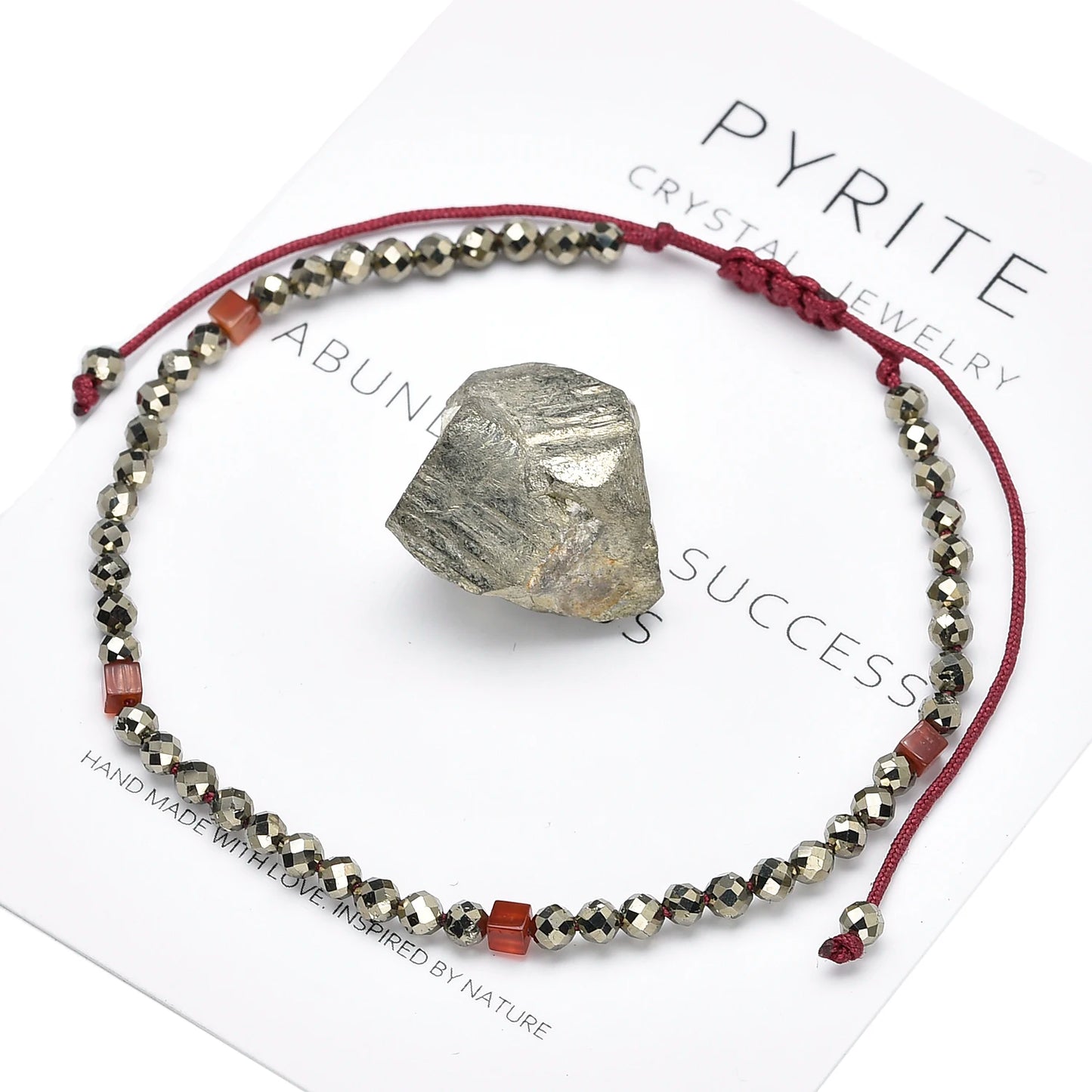 Camino Brillante - Pulsera de Pirita