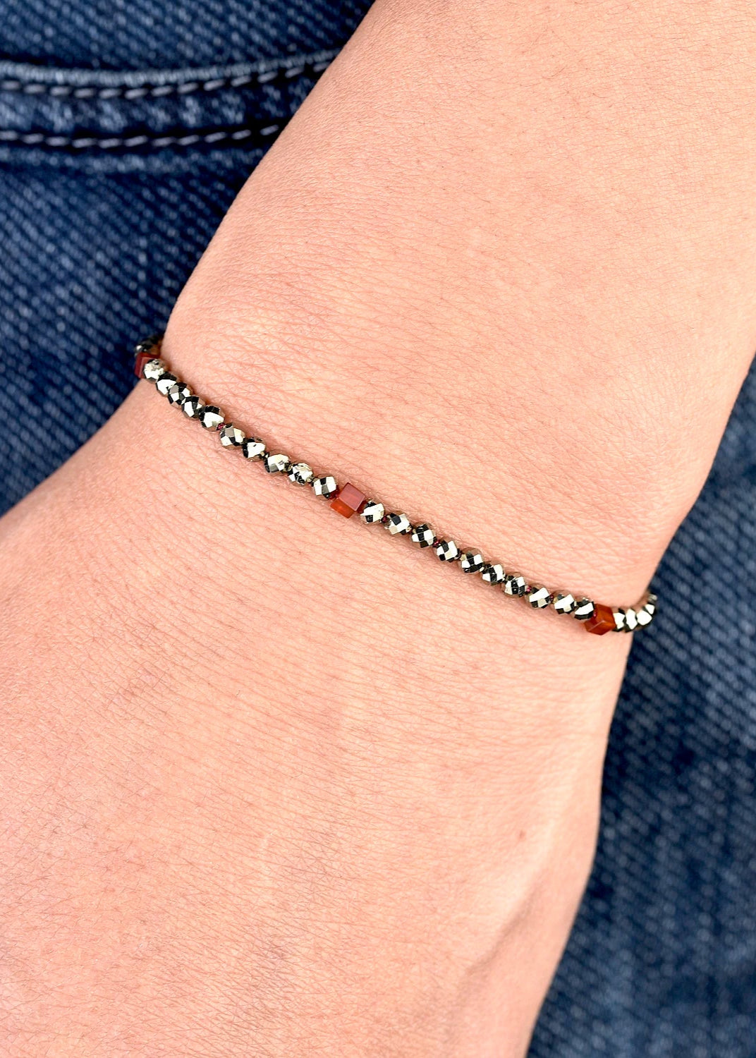 Camino Brillante - Pulsera de Pirita