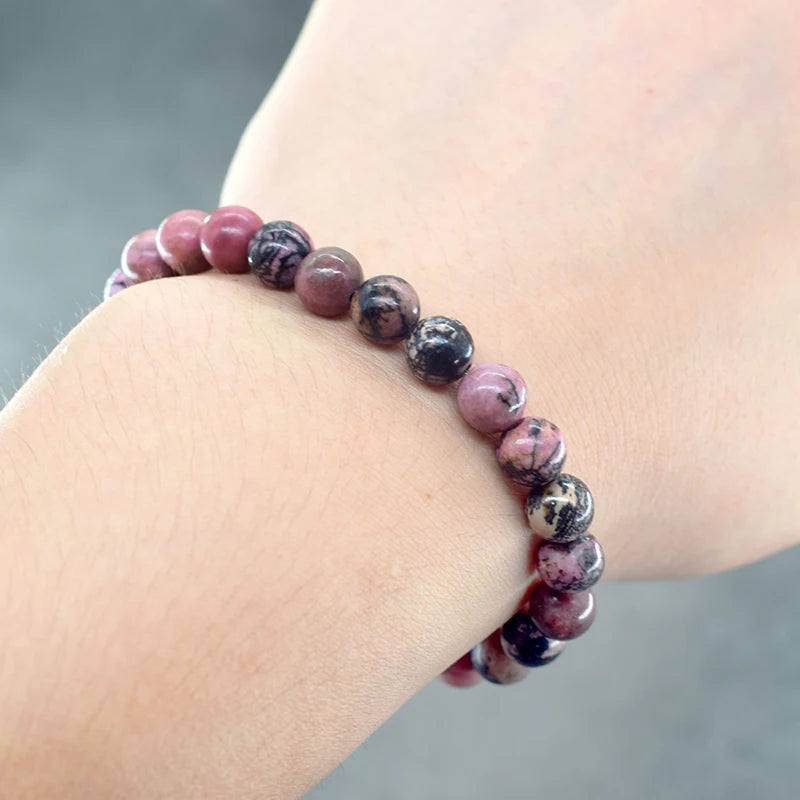Pulsera de Rodonita Natural