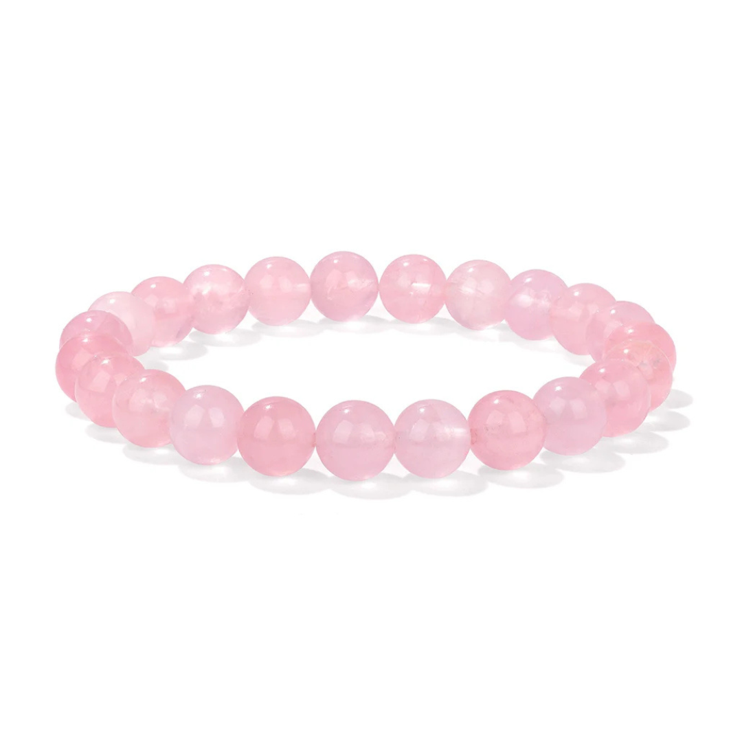 Pulsera de Cuarzo Rosa 🌸