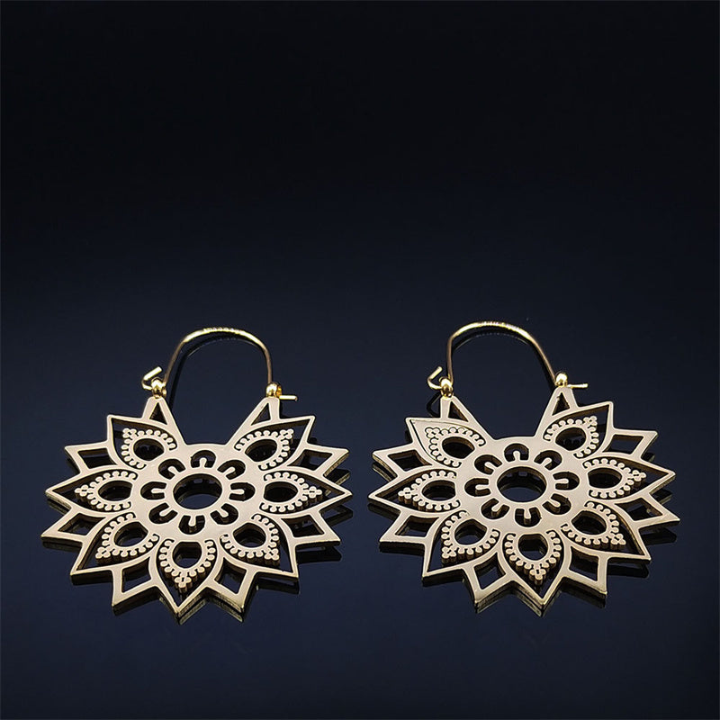Pendientes Flor de Loto – Renacimiento y Equilibrio