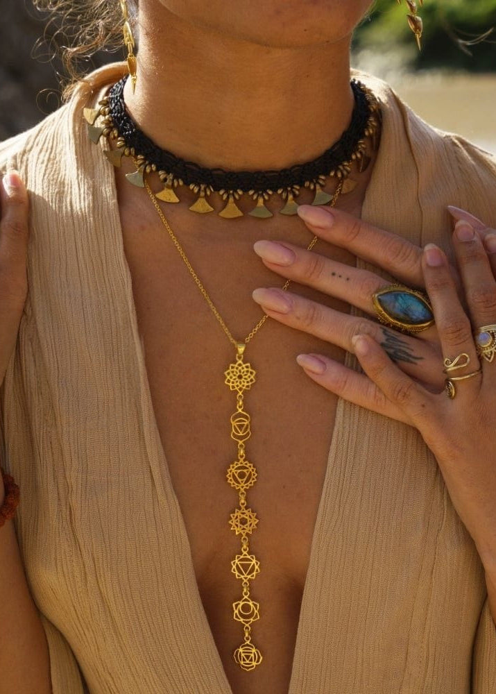 Collar 7-chakras Equilibrio y Sanación