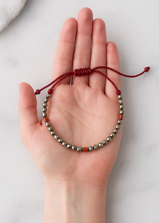 Camino Brillante - Pulsera de Pirita