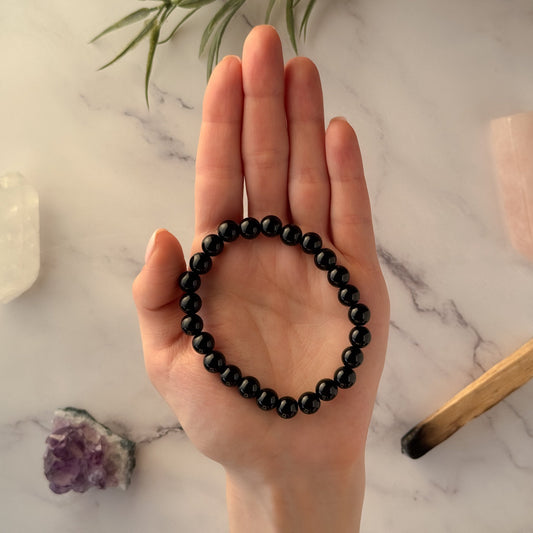 🖤 Pulsera de Obsidiana Negra: Protección y Transformación 🔮✨