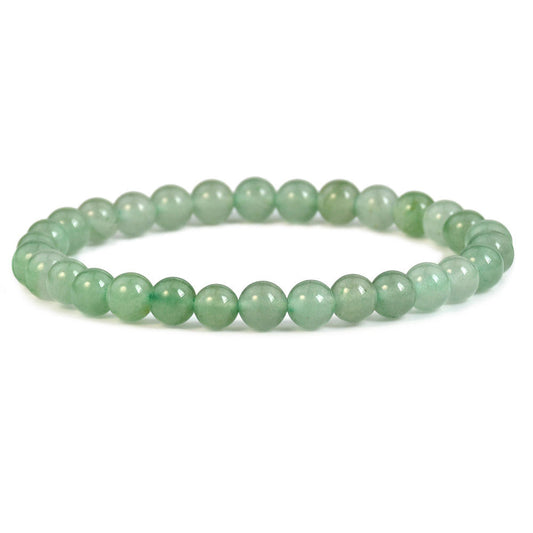 🍃 Pulsera de Aventurina Verde: Suerte y Prosperidad 🌟💰