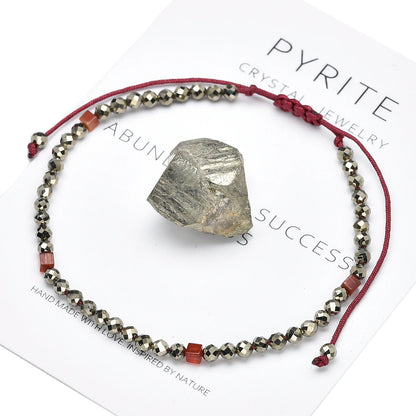 Camino Brillante - Pulsera de Pirita