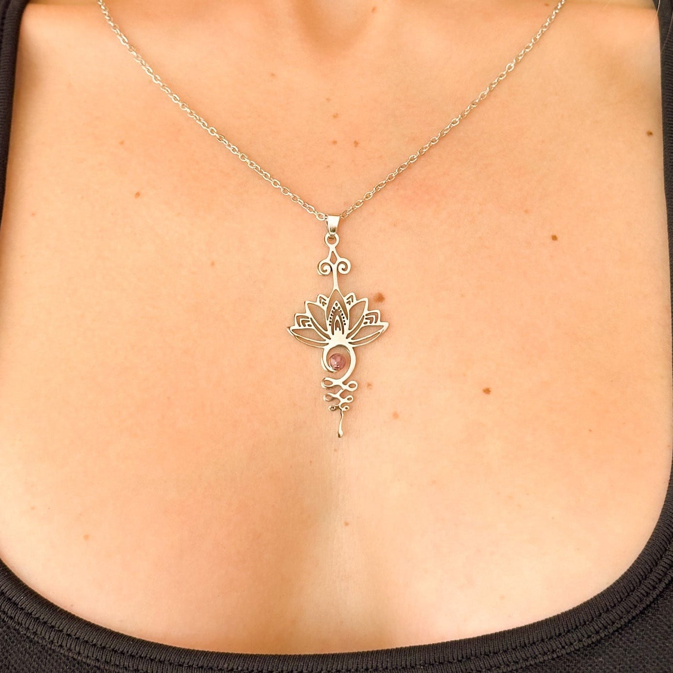 Unalome con Amatista