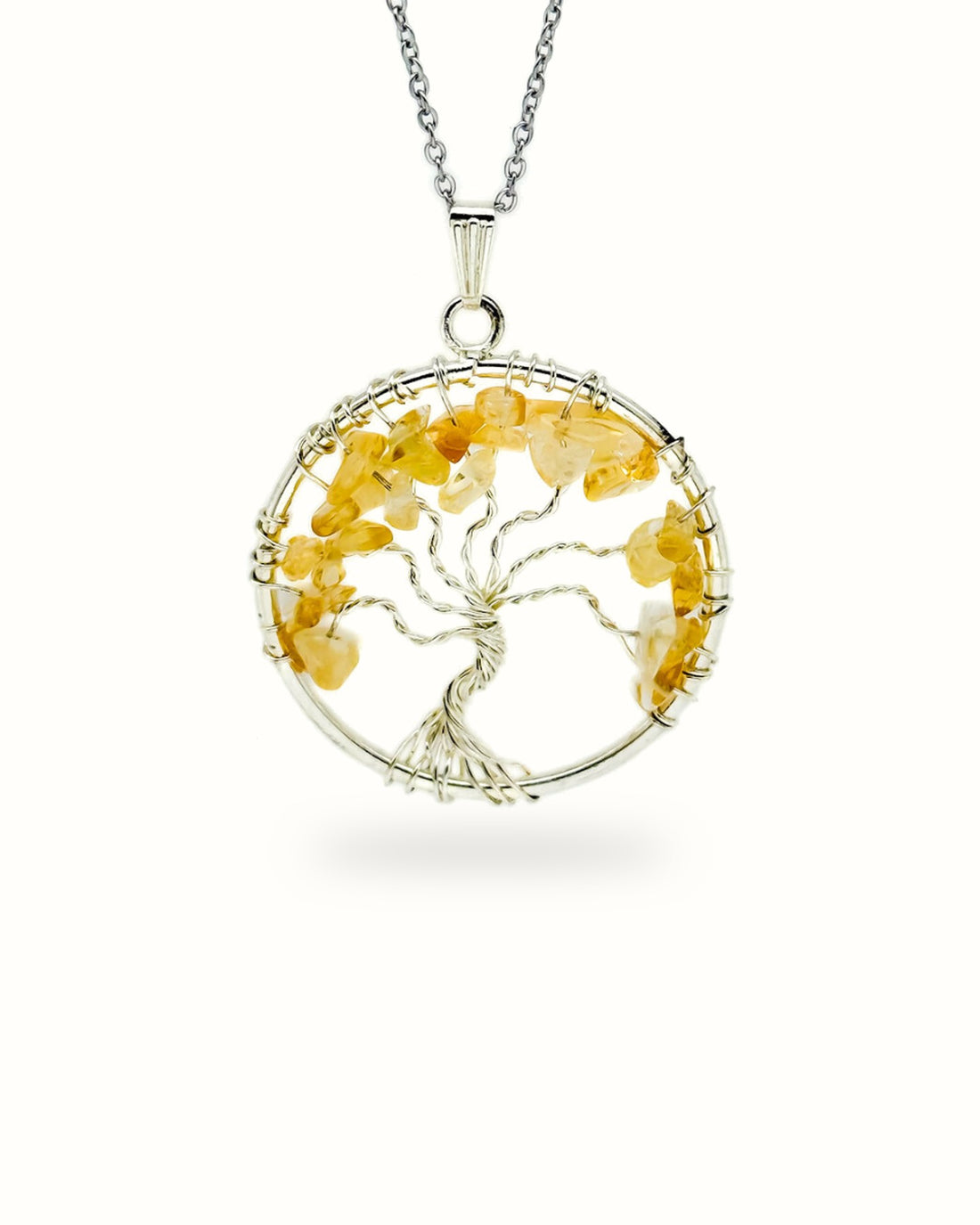 Colgante Árbol de la Vida con Citrino, FENNTA