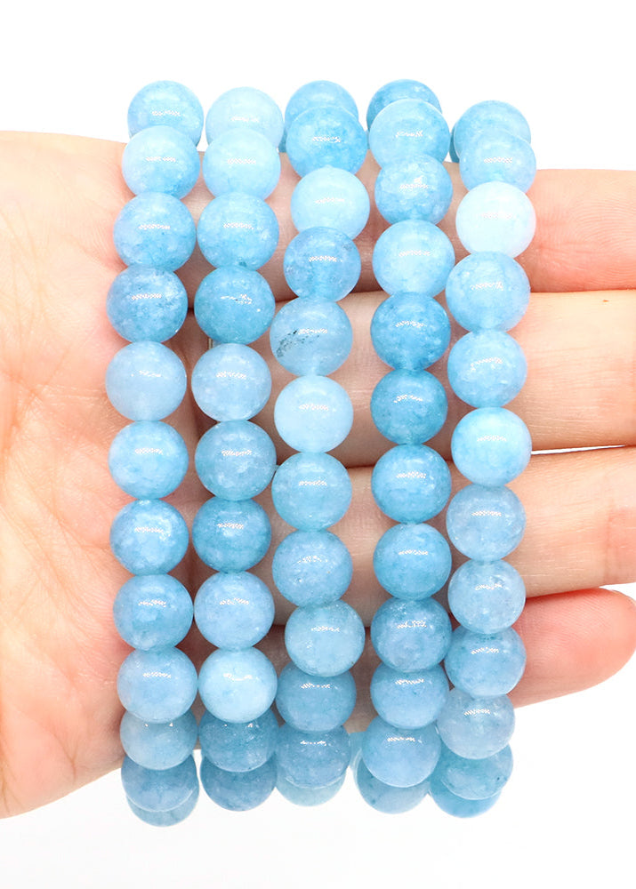 Calma Azul- Pulsera de aquamarina