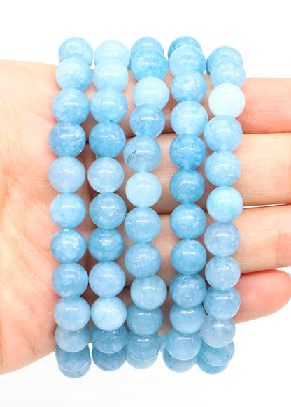 Calma Azul- Pulsera de aquamarina