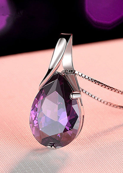 Luz Interior - Dije Amatista Plata 925