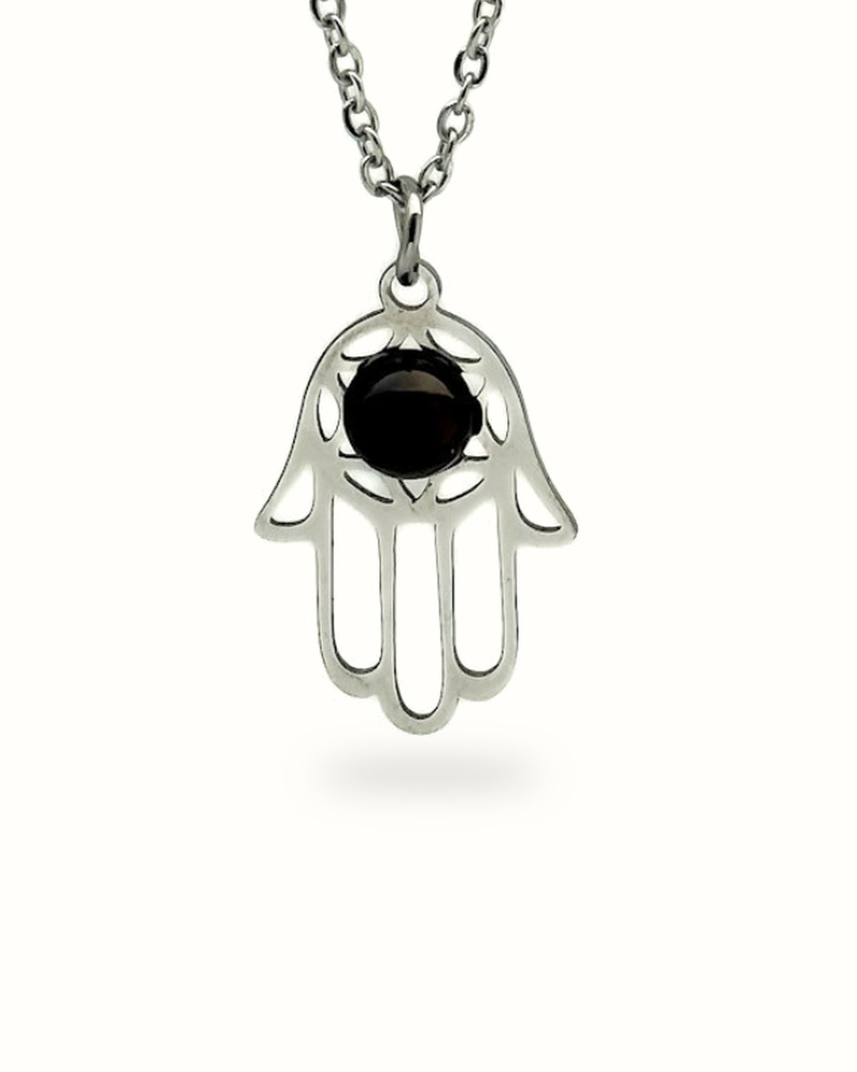 Colgante Mano de Luz con Obsidiana, FENNTA